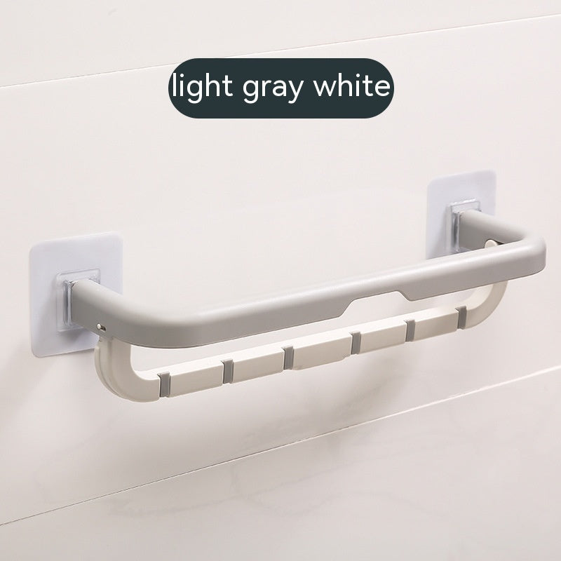 Foldable Towel Rack for Easy, Space-Saving Bathroom Storage