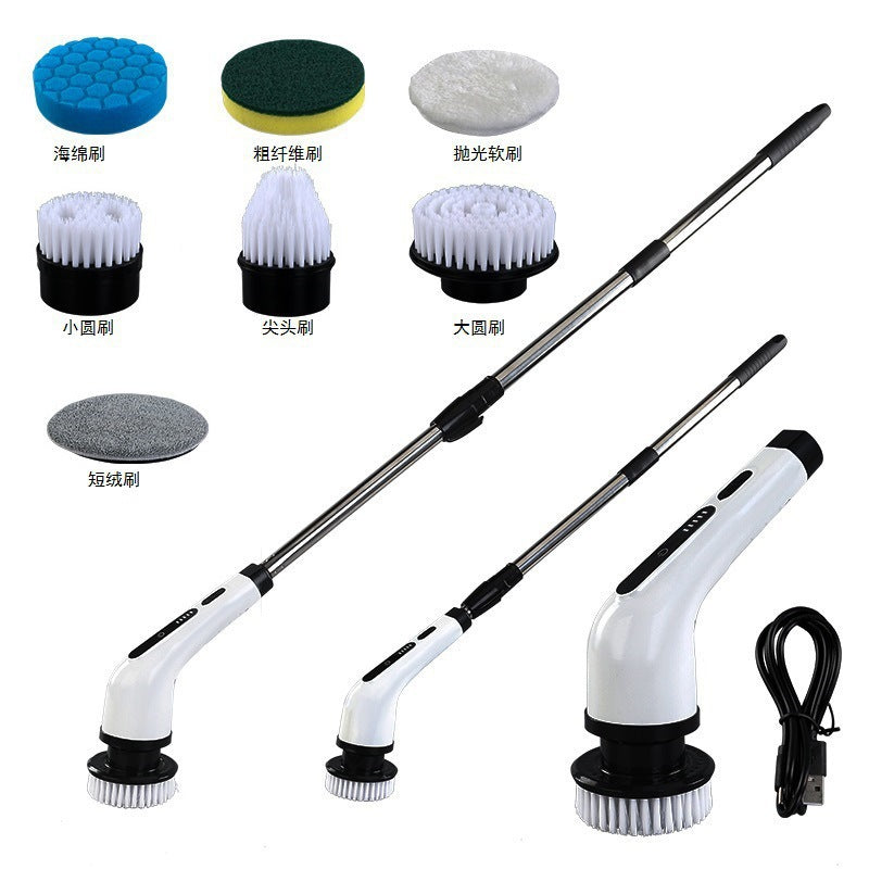 Electric Scrubbing Brush for Fast, Easy, Effortless Cleaning”