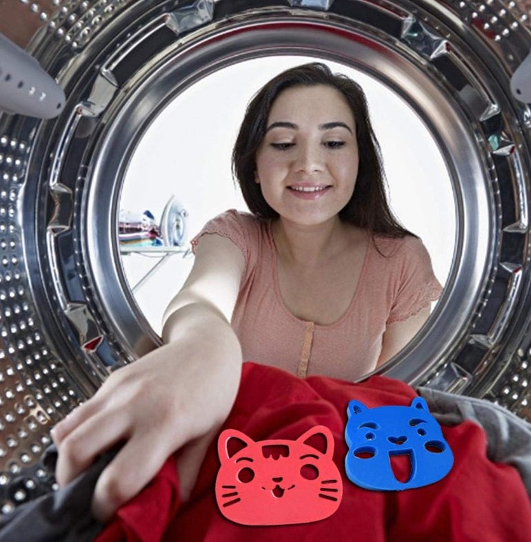 Floating Laundry Hair Catcher for Easy Fur and Lint Removal