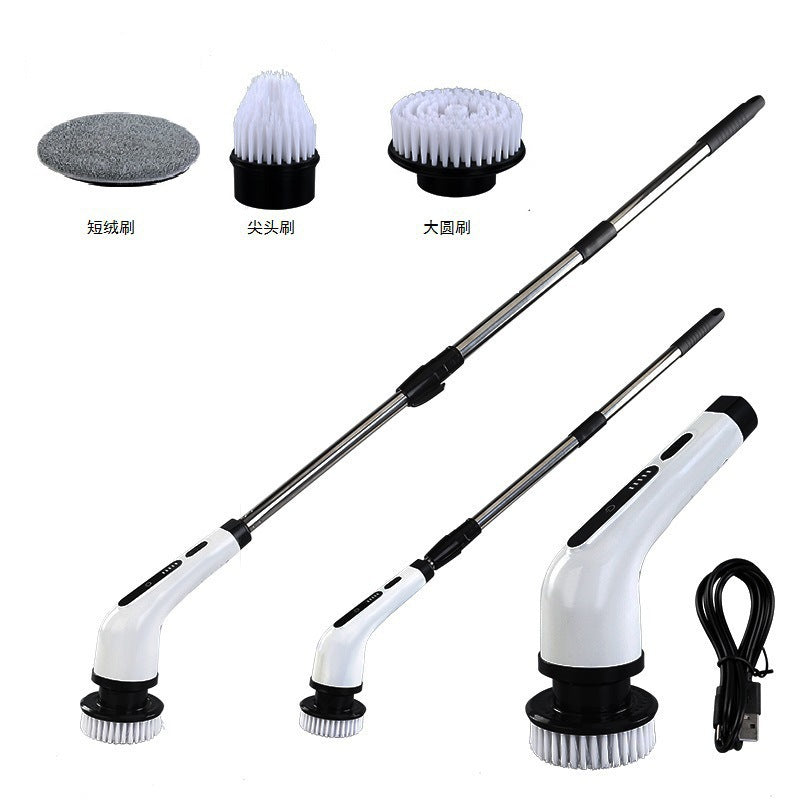 Electric Scrubbing Brush for Fast, Easy, Effortless Cleaning”