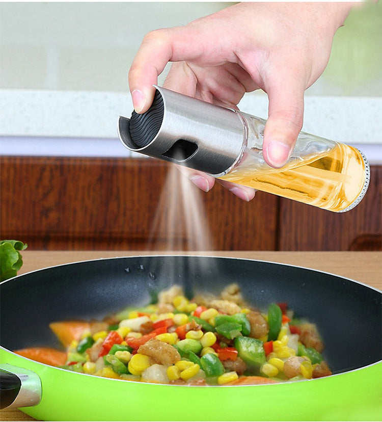 Healthy Oil & Vinegar Spray Bottle for Easy Cooking