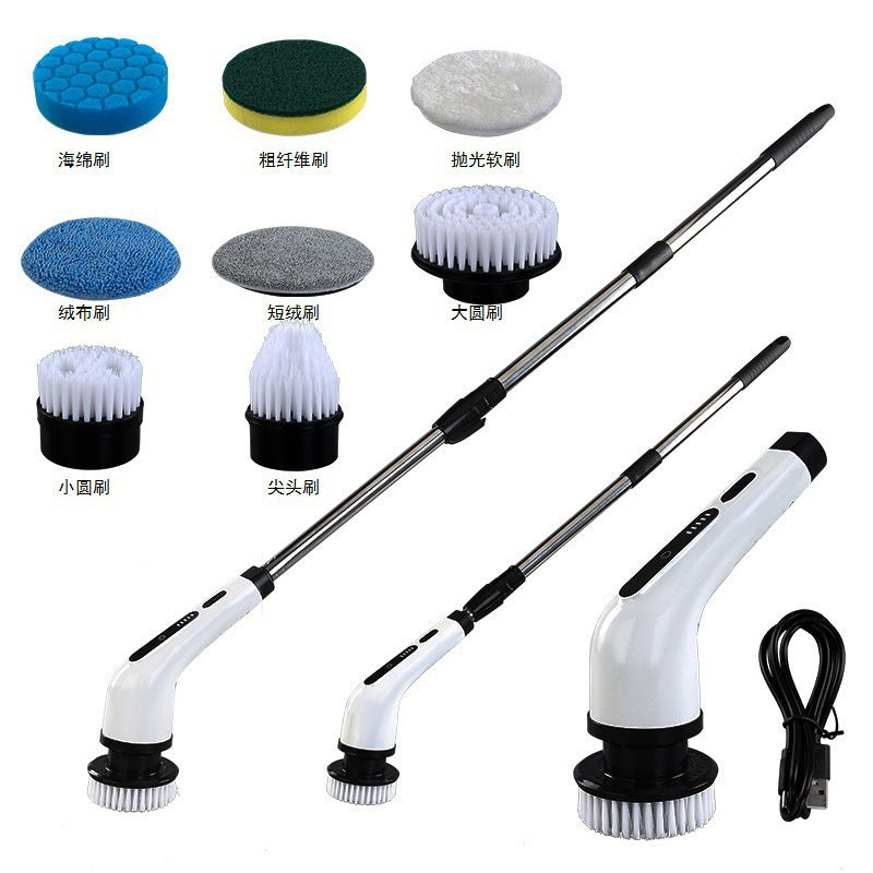 Electric Scrubbing Brush for Fast, Easy, Effortless Cleaning”