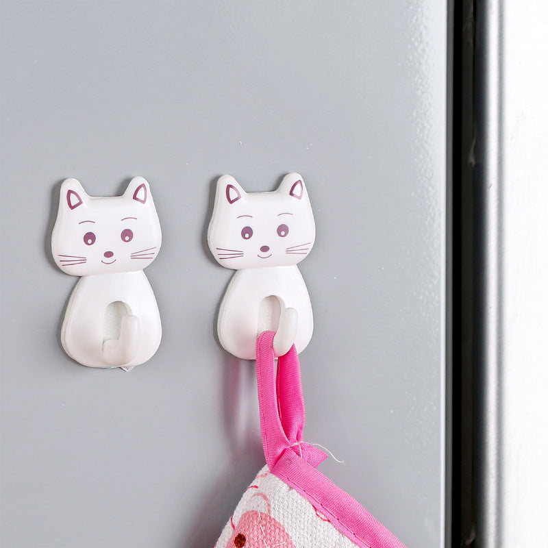 Traceless Adhesive Hooks for Simple Home Organization
