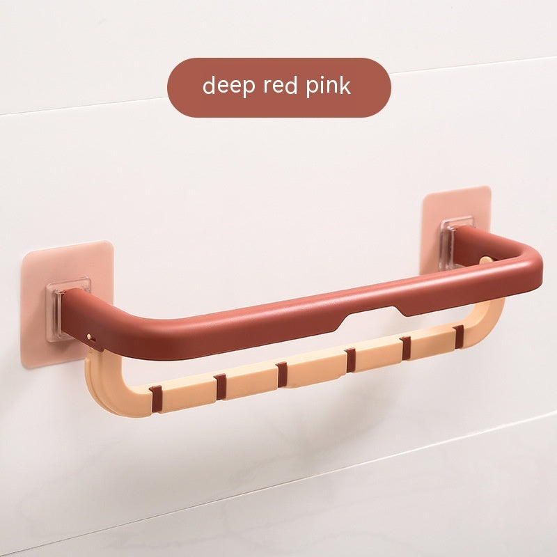 Foldable Towel Rack for Easy, Space-Saving Bathroom Storage