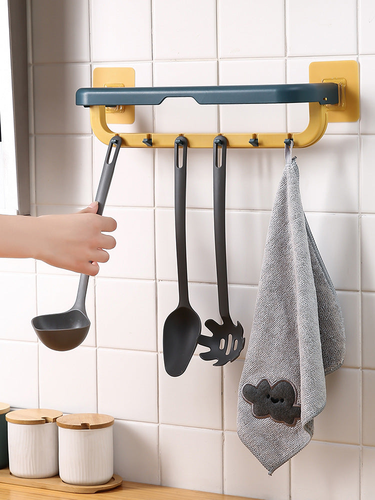 Foldable Towel Rack for Easy, Space-Saving Bathroom Storage