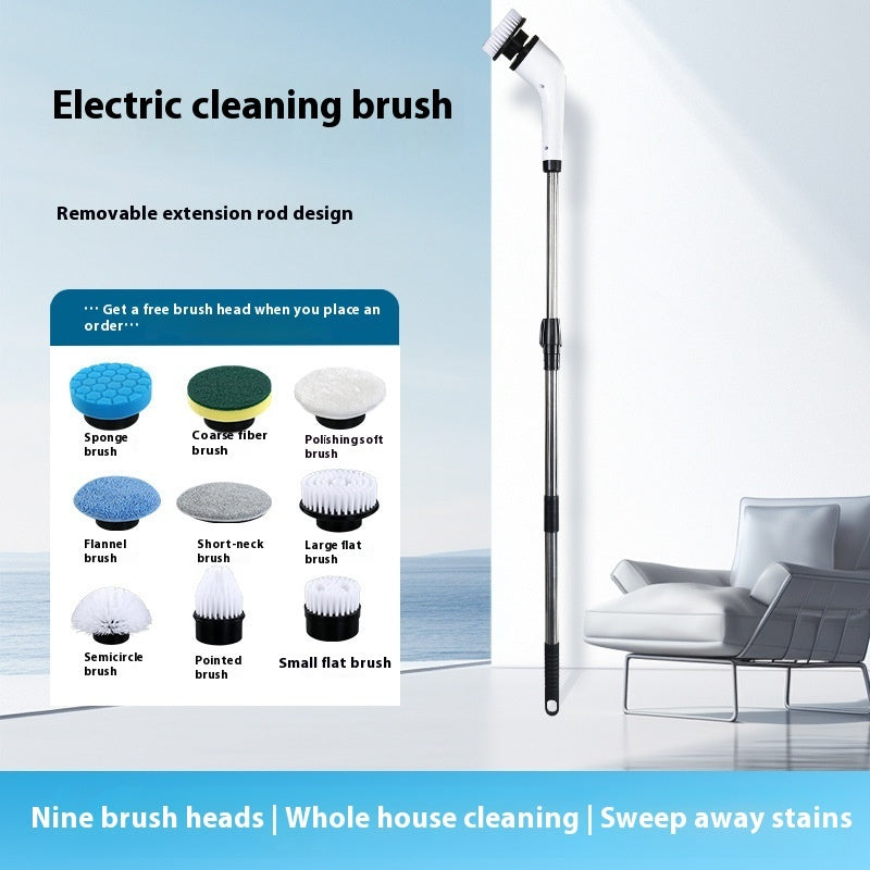 Electric Scrubbing Brush for Fast, Easy, Effortless Cleaning”